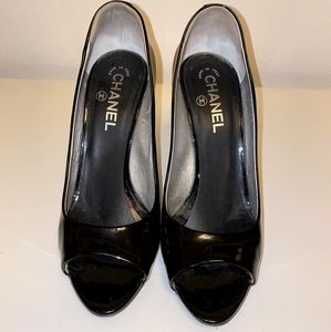Chanel Peep Toe Heel